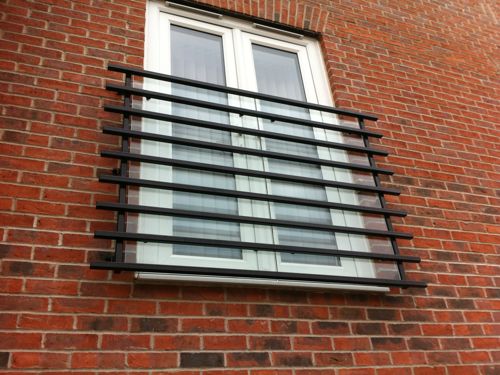Wrought iron balcony